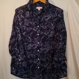 Coldwater Creek 3/4 sleeve blouse Size XL